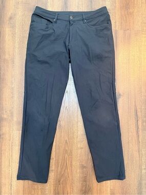 Lululemon Men’s ABC Classic 5 Pocket Pant Trouser Chino Charcoal Grey 33x31